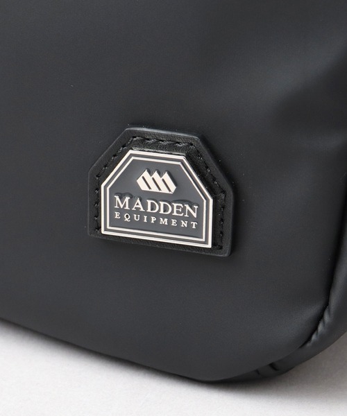 MADDEN EQUIPMENT(メデン イクイップメント)の「撥水ポリエステル 防水ポリウレタン切替 ショルダーバッグ 縦型 メッシュポケット付き(ショルダーバッグ・メンズ・ブラック/グレー・FREE)」の14枚目の写真
