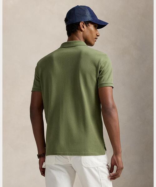POLO RALPH LAUREN(ポロ ラルフ ローレン)の「カスタム スリム Polo ベア メッシュ ポロシャツ(ポロシャツ・メンズ・グリーン・XXL/XS/XL/L/M/S)」の4枚目の写真