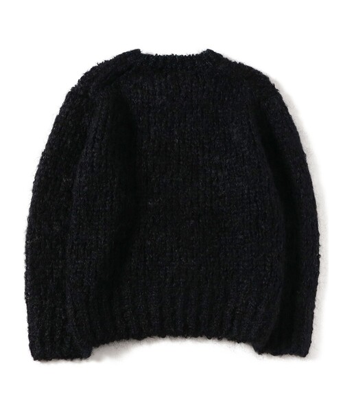 fennica(フェニカ)の「homspun / モヘヤ ニット プルオーバー(ニット/セーター・レディース・ブラック・ONE SIZE)」の9枚目の写真