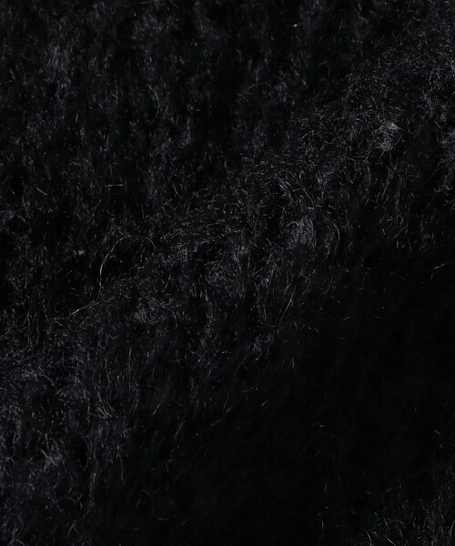 fennica(フェニカ)の「homspun / モヘヤ ニット プルオーバー(ニット/セーター・レディース・ブラック・ONE SIZE)」の8枚目の写真