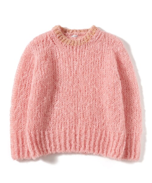 fennica(フェニカ)の「homspun / モヘヤ ニット プルオーバー(ニット/セーター・レディース・ブラック・ONE SIZE)」の7枚目の写真