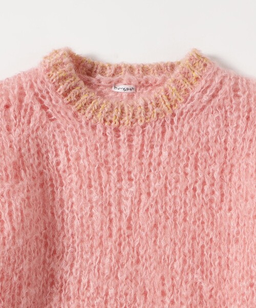 fennica(フェニカ)の「homspun / モヘヤ ニット プルオーバー(ニット/セーター・レディース・ブラック・ONE SIZE)」の6枚目の写真