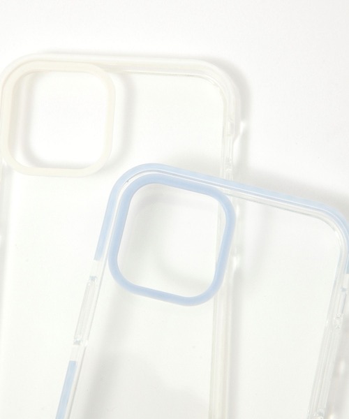 LAKOLE（ラコレ）の「ミラーiPhoneケース[iPhone12/12PRO] / 450063（スマホケース/カバー・レディース・ライトブルー/ブラック/アイボリー・FREE）」の12枚目の写真