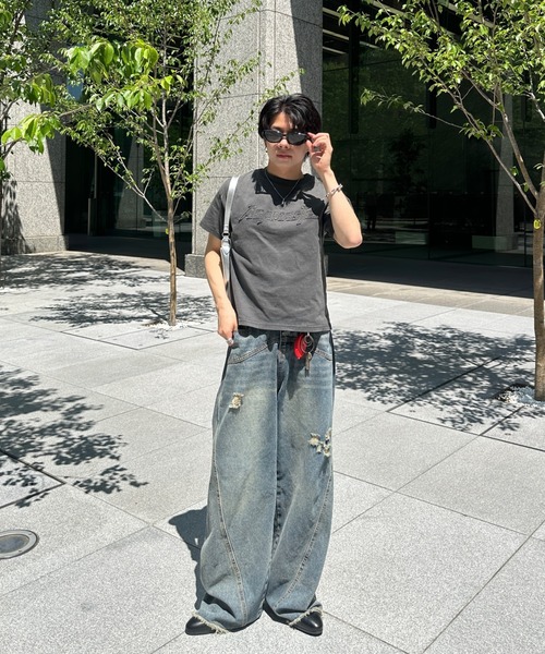 side zip heel boots - サイドジップヒールブーツ（ブーツ）｜ADAMASTE