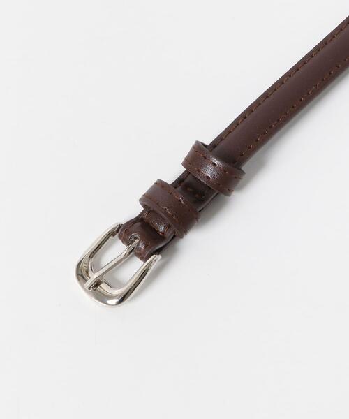 URBAN RESEARCH DOORS（アーバンリサーチドアーズ）の「穴ありベルト（ベルト・レディース・ブラック/ブラウン・ONE）」の8枚目の写真