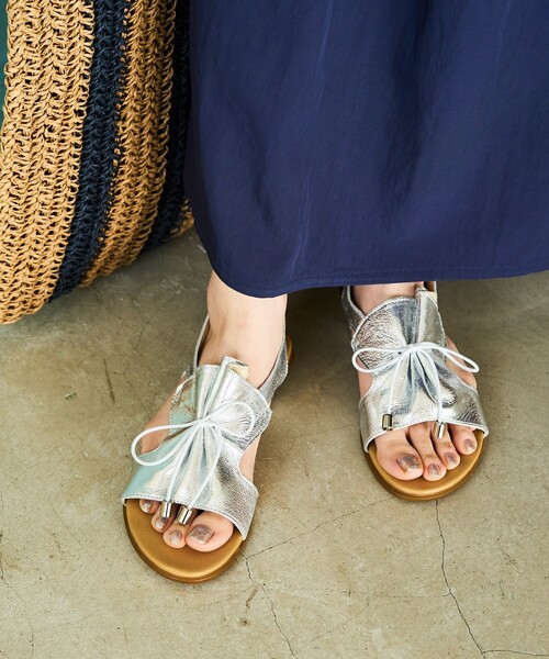 freak's store 限定SOFIギャザーサンダル フラットサンダル セール】限定展開 SOFI/ソフィー ギャザーサンダル（フラット