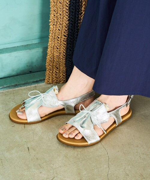 freak's store 限定SOFIギャザーサンダル フラットサンダル セール】限定展開 SOFI/ソフィー ギャザーサンダル（フラット