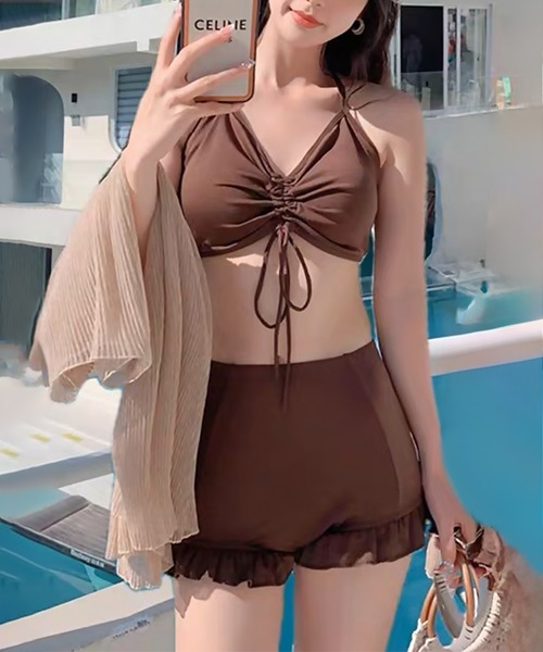 【WEB限定】ワンピースセットビキニ ❥❥ WEB限定】ワンピースセットビキニ(水着)｜アクセサリー｜SNIDEL