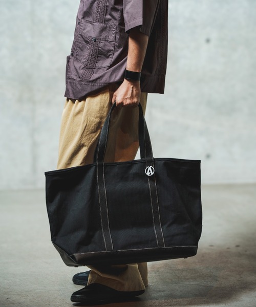 ADAM PATEK(アダムパテック)の「ADAMPATEK/leather combi basic big tote bag/レザーコンビベーシックビッグトート(AP2519038)(トートバッグ・レディース・ブラック/ホワイト・FREE)」の19枚目の写真