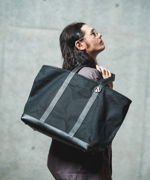 ADAM PATEK(アダムパテック)の「ADAMPATEK/leather combi basic big tote bag/レザーコンビベーシックビッグトート(AP2519038)(トートバッグ・レディース・ブラック/ホワイト・FREE)」の22枚目の写真