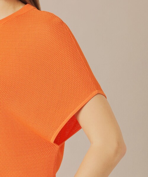 MACKINTOSH LONDON（マッキントッシュ ロンドン）の「ドライレーヨンニットプルオーバー（ニット/セーター・レディース・グレー系その他/ブラック/オレンジ・38）」の7枚目の写真