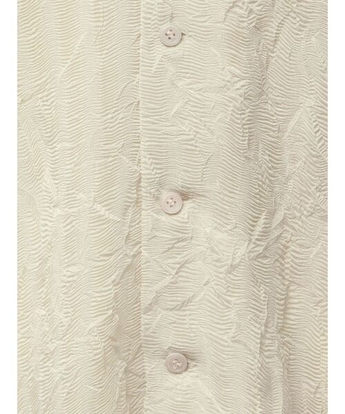 VEQUM(VEQUM)の「【VEQUM】SHEER BOXY SHIRT(シャツ/ブラウス・レディース・ブラウン/アイボリー・FREE)」の12枚目の写真