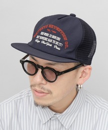 Basiquenti | 平ツバ メッシュ トラッカーキャップ(キャップ)