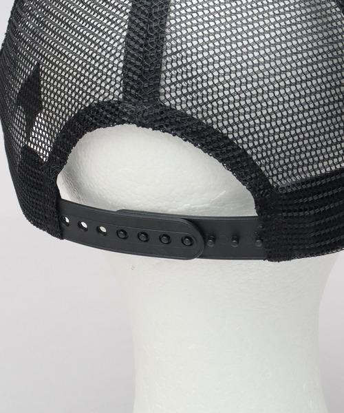 Basiquenti(ベーシックエンティ)の「平ツバ メッシュ トラッカーキャップ(キャップ・メンズ・ブラック/グリーン/ネイビー・FREE)」の17枚目の写真