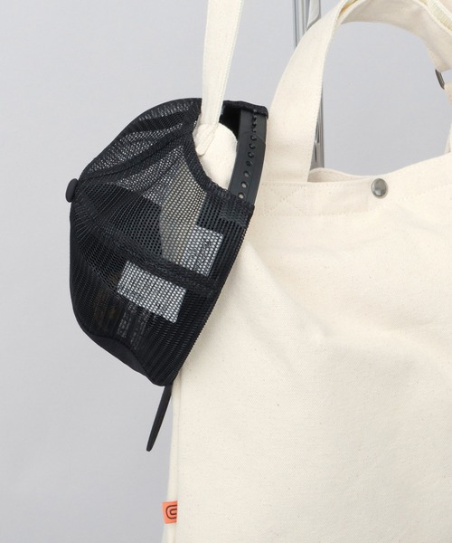 Basiquenti(ベーシックエンティ)の「平ツバ メッシュ トラッカーキャップ(キャップ・メンズ・ブラック/グリーン/ネイビー・FREE)」の18枚目の写真