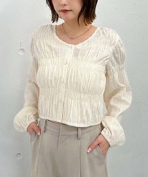ドゥ アルシーヴ DOUX ARCHIVES スタンドカラーマットサテン