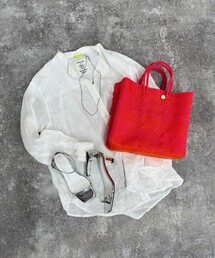 【Letra/レトラ】メルカドスクエアバッグ S