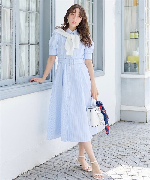 SWINGLE（スウィングル）の「スパンコールシアーニットカーディガン（カーディガン/ボレロ・レディース・ブラック/クリーム/オフホワイト/ブルー/ピンク・FREE）」の8枚目の写真