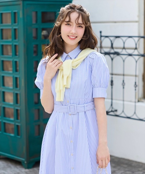 SWINGLE（スウィングル）の「スパンコールシアーニットカーディガン（カーディガン/ボレロ・レディース・ブラック/クリーム/オフホワイト/ブルー/ピンク・FREE）」の18枚目の写真