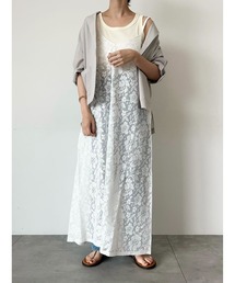 Lugnoncure | 総レースキャミワンピース(ワンピース)