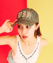 What Is Heart（ワットイズハート）の「Tsugaru lacquerware like logo cap - 津軽塗ライクロゴキャップ -（キャップ）」