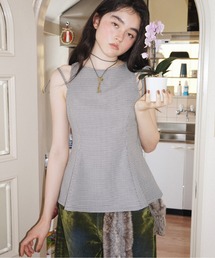 musubore | side ribbon flare blouse / サイドリボンフレアブラウス(シャツ/ブラウス)