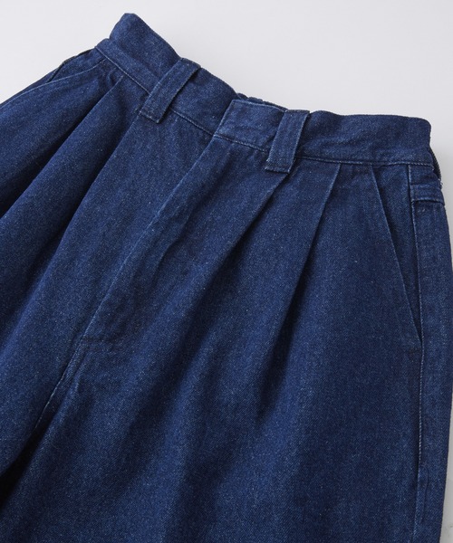 MILKFED.（ミルクフェド）の「ROLL UP DENIM（デニムパンツ・レディース・オフホワイト/ブラック/インディゴブルー・S/M）」の16枚目の写真