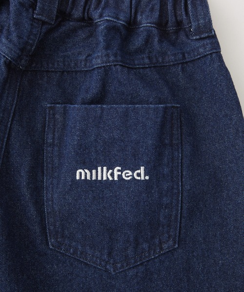 MILKFED.（ミルクフェド）の「ROLL UP DENIM（デニムパンツ・レディース・オフホワイト/ブラック/インディゴブルー・S/M）」の21枚目の写真