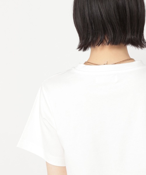 studio CLIP(スタディオクリップ)の「【daily CLIP】サイドドロストTシャツ(Tシャツ/カットソー・レディース・スカイブルー/ブラック/ホワイト/チャコール/ブラウン・FREE/SMALL)」の10枚目の写真
