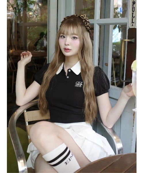新品・未開封♡Darich♡DRCHバイカラーポロシャツ GRY Darich - 新品タグ付き ダーリッチ DRCHバイカラーポロシャツ