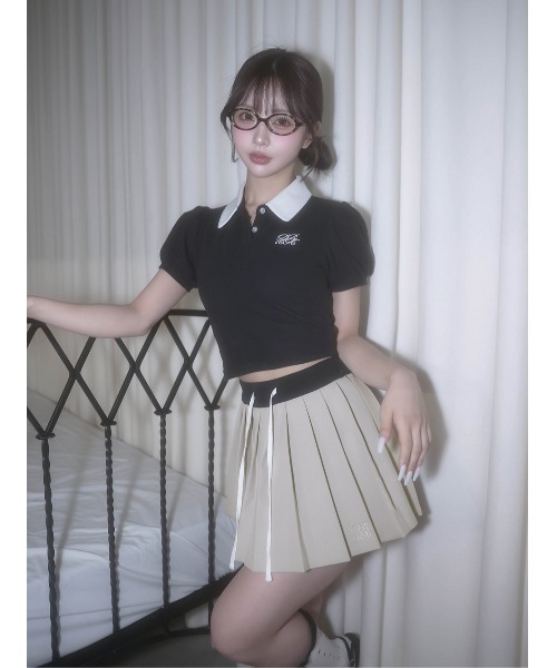 DRCHバイカラーポロシャツ（その他トップス）｜Darich