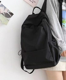 シンプルナイロンリュックサック