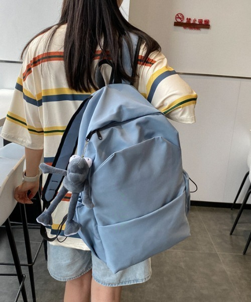 REBALANCE（リバランス）の「シンプルナイロンリュックサック（バックパック/リュック・メンズ・B/C/D/A・ONE SIZE）」の5枚目の写真