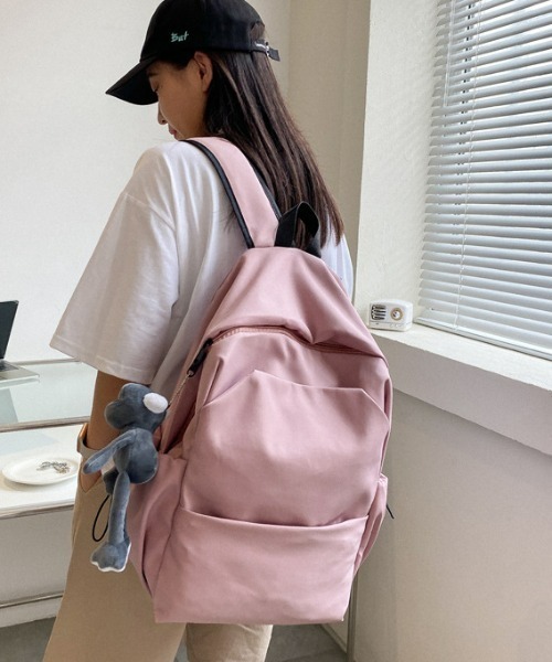 REBALANCE（リバランス）の「シンプルナイロンリュックサック（バックパック/リュック・メンズ・B/C/D/A・ONE SIZE）」の7枚目の写真