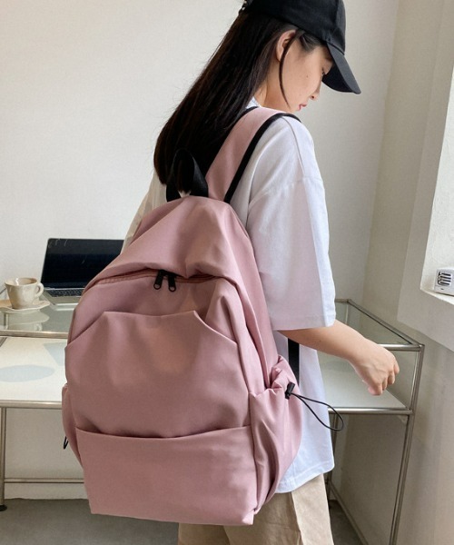 REBALANCE（リバランス）の「シンプルナイロンリュックサック（バックパック/リュック・メンズ・B/C/D/A・ONE SIZE）」の9枚目の写真