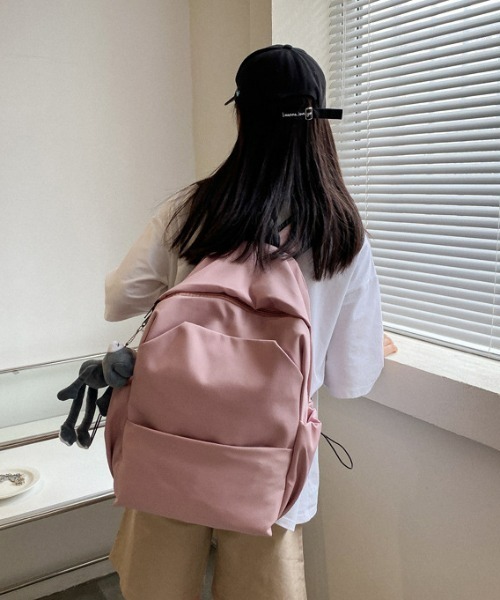 REBALANCE（リバランス）の「シンプルナイロンリュックサック（バックパック/リュック・メンズ・B/C/D/A・ONE SIZE）」の11枚目の写真