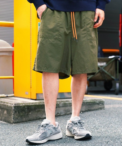 jiggys shop(ジギーズショップ)の「水陸両用 接触冷感 速乾 ナイロン ベイカー ショートパンツ(その他パンツ・メンズ・チャコールグレー/ブラック/ベージュ/ネイビー/カーキ/ブルー系その他・MEDIUM/LARGE/X-LARGE)」の4枚目の写真