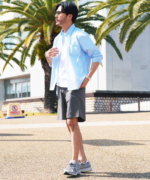 jiggys shop(ジギーズショップ)の「水陸両用 ナイロン ベイカー ショートパンツ(その他パンツ・メンズ・チャコールグレー/ブラック/ベージュ/ネイビー・MEDIUM/LARGE/X-LARGE)」の11枚目の写真