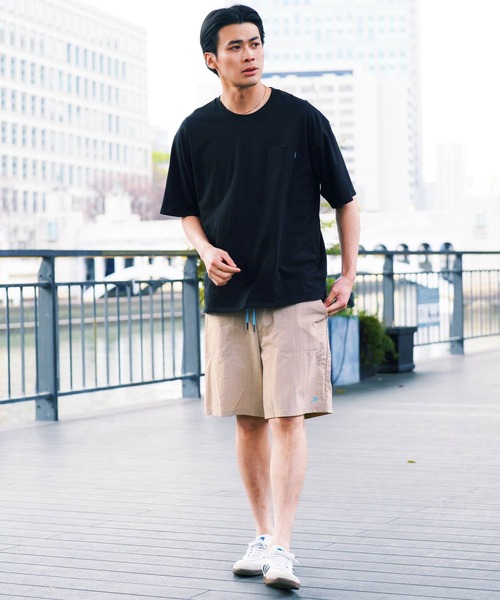 jiggys shop(ジギーズショップ)の「水陸両用 ナイロン ベイカー ショートパンツ(その他パンツ・メンズ・チャコールグレー/ブラック/ベージュ/ネイビー・MEDIUM/LARGE/X-LARGE)」の13枚目の写真