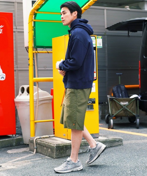 jiggys shop(ジギーズショップ)の「水陸両用 ナイロン ベイカー ショートパンツ(その他パンツ・メンズ・チャコールグレー/ブラック/ベージュ/ネイビー・MEDIUM/LARGE/X-LARGE)」の15枚目の写真