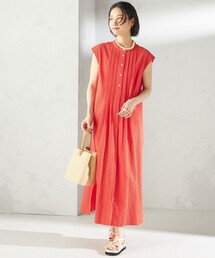 〈手洗い可能〉ACAR リップル タック ワンピース