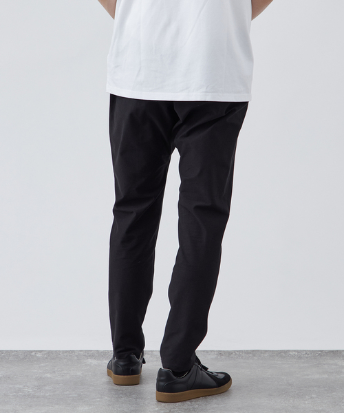 B.C STOCK(ベーセーストック)の「《追加》ブロークンツイル ストレッチパンツ(スラックス・メンズ・ベージュ/カーキ/ブラック・SMALL/LARGE/MEDIUM)」の7枚目の写真