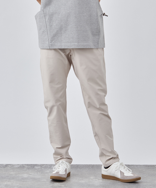 B.C STOCK(ベーセーストック)の「《追加》ブロークンツイル ストレッチパンツ(スラックス・メンズ・ベージュ/カーキ/ブラック・SMALL/LARGE/MEDIUM)」の5枚目の写真