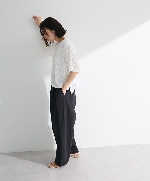 ELENCARE DUE（エレンカーレデュエ）の「・ELENCARE DUE コクーンタックパンツ（その他パンツ・レディース・アイボリー/カーキ/ブラック・FREE）」の18枚目の写真