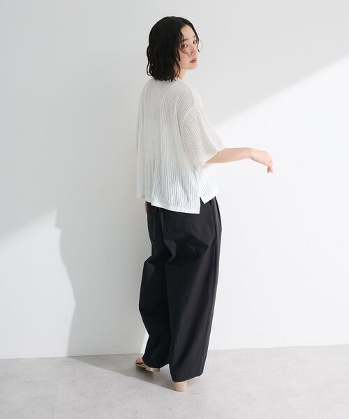 ELENCARE DUE（エレンカーレデュエ）の「・ELENCARE DUE コクーンタックパンツ（その他パンツ・レディース・アイボリー/カーキ/ブラック・FREE）」の19枚目の写真