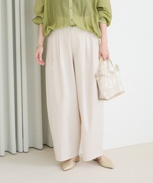 ・ELENCARE DUE コクーンタックパンツ