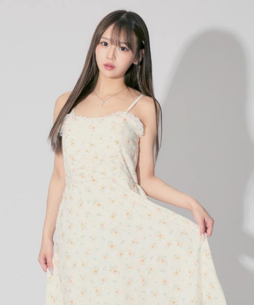 Taylor愛用ブランド♪Camomile Dress*フローラルワンピース 2way sleeve floral dress – BUNNY APARTMENT