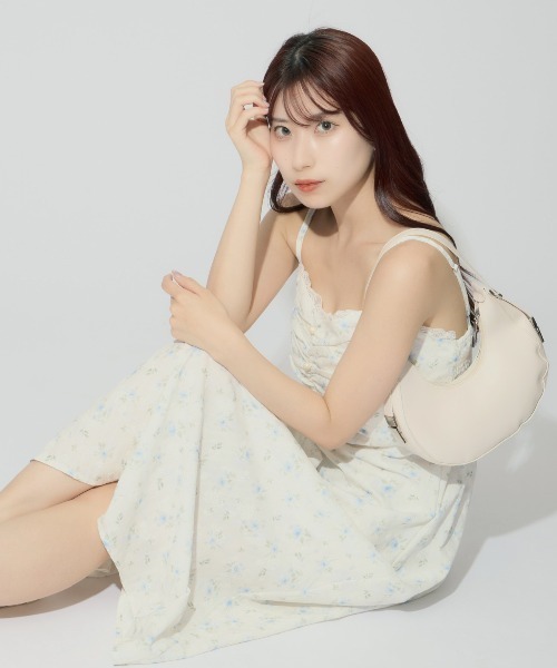 Pearl Floral Camisole Dress / パールフローラルキャミ