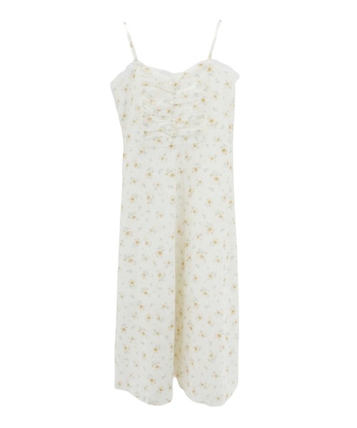 ALLuRing ChaRm(アリュリングチャーム)の「Pearl Floral Camisole Dress / パールフローラルキャミワンピース 小花柄(ワンピース・レディース・グリーン/ブルー/イエロー・FREE)」の16枚目の写真