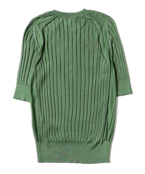 トップス SLOANE SLOANE（スローン）の「＜SLOANE＞18G ワイドリブ スキッパーニット